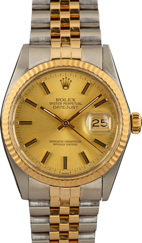 used Rolex datejust 163861